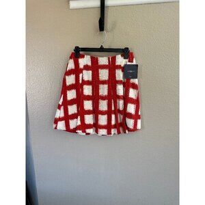 Liz Claiborne Women's Red Short Skirt-NWT, red skirt, new skirt,‎ womens skirt